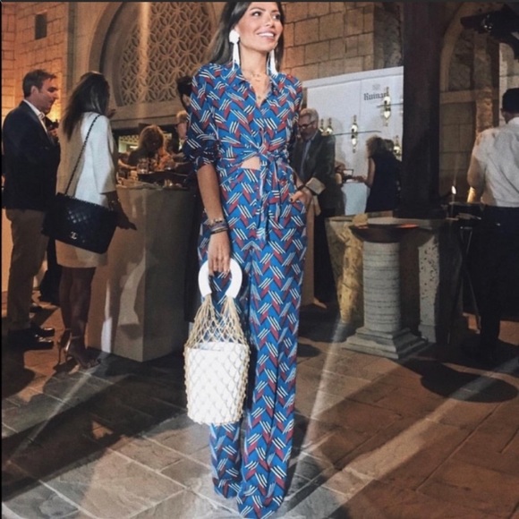 ZARA Geometric Print Pants - Picture 4 of 4